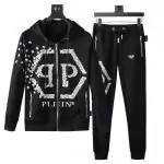 ensemble survetement philipp plein pas cher hoodie larg qp skull